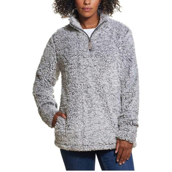 Original Weatherproof Vintage women's sherpa pullover - Picture 1 of 6